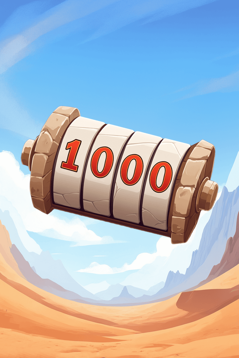Make 1000 spins