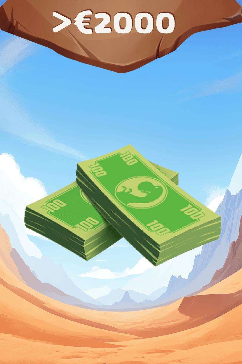 Make deposits over €2,000